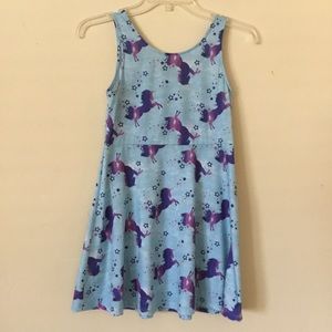 Kohl’s SO Girls Dress Sundress Unicorn’s Size 7/8